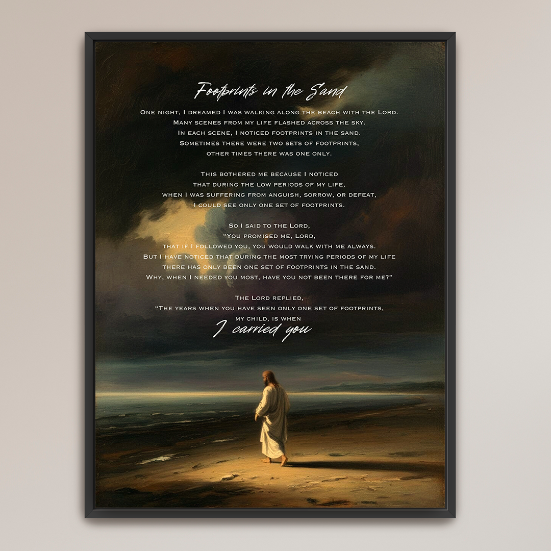 "Footprints in the Sand"
