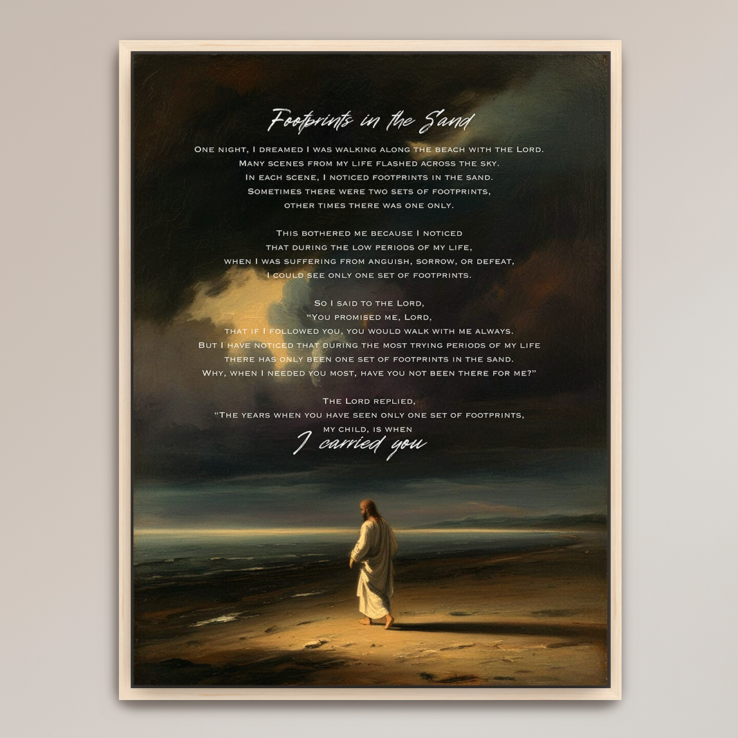 "Footprints in the Sand"
