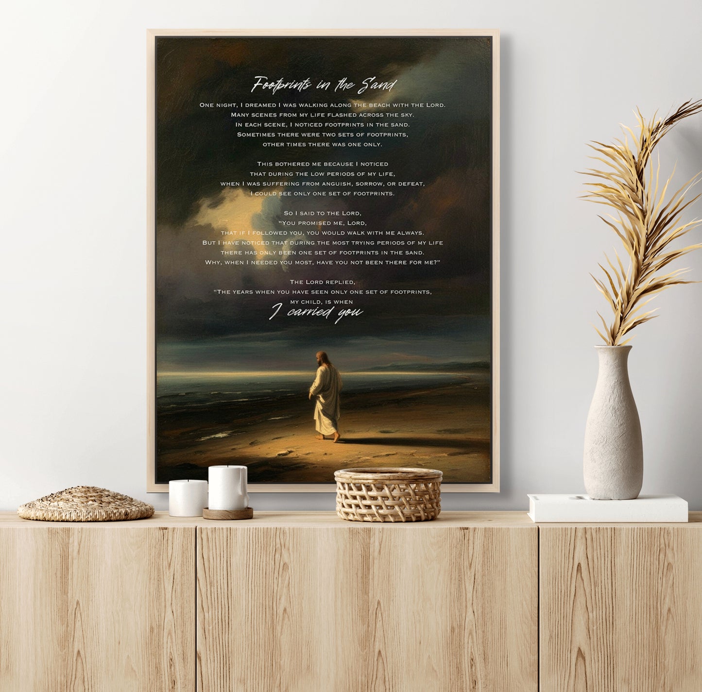 "Footprints in the Sand"