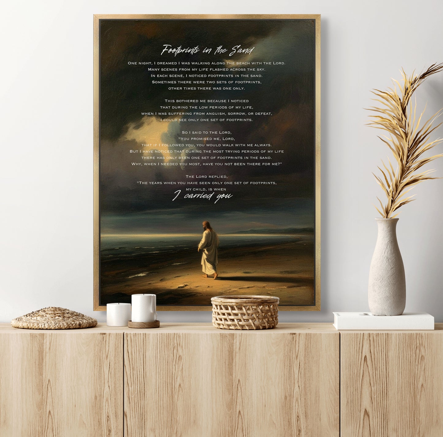 "Footprints in the Sand"