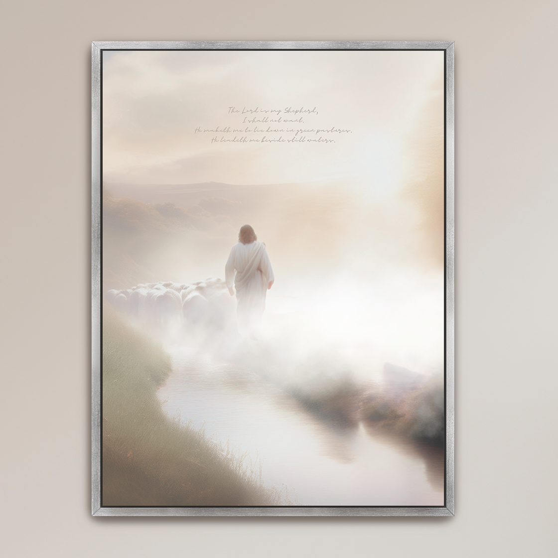 "Beside Still Waters: With Scripture"