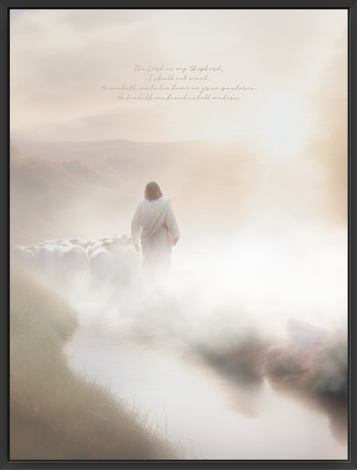 "Beside Still Waters: With Scripture"