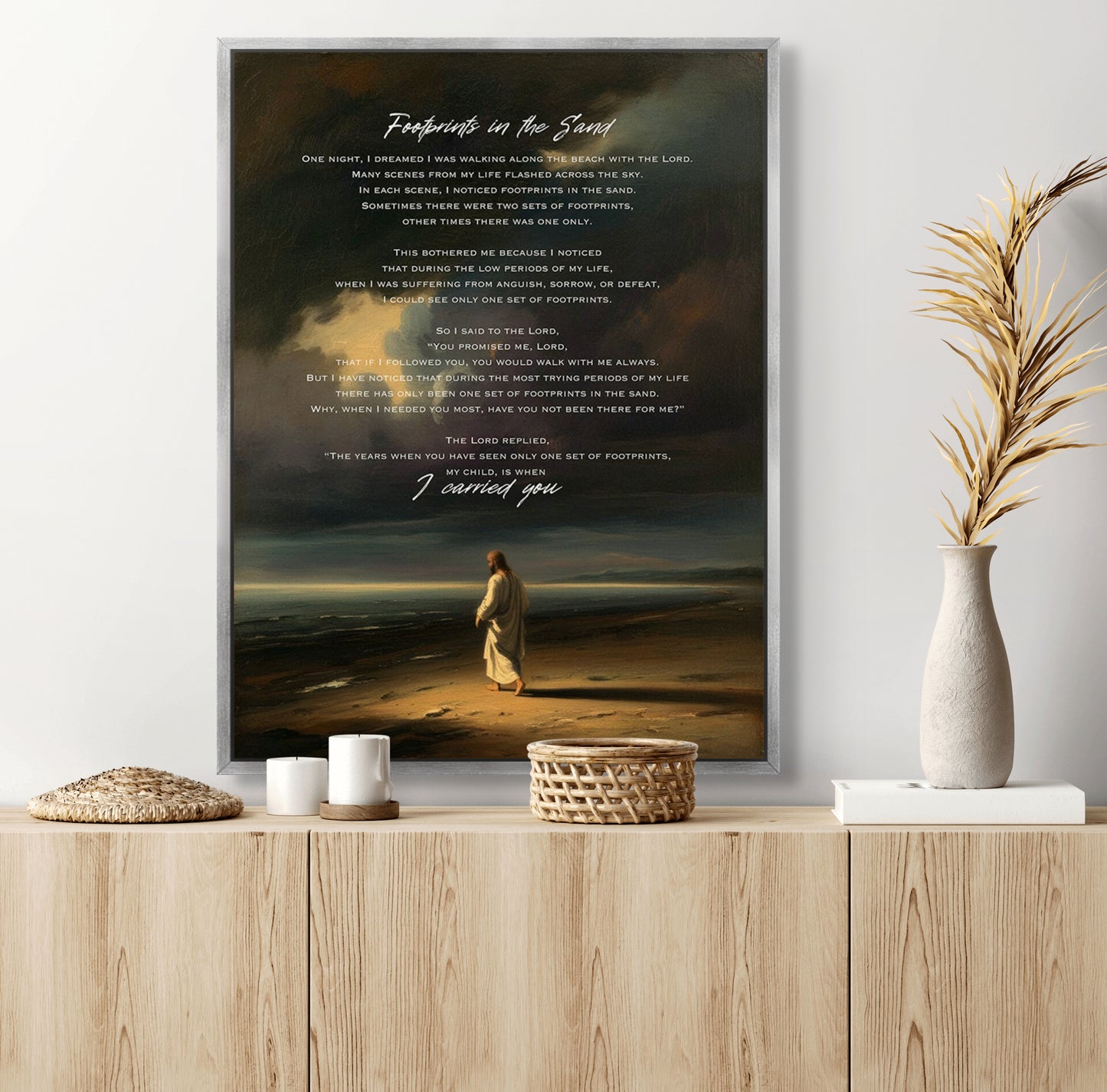 "Footprints in the Sand"