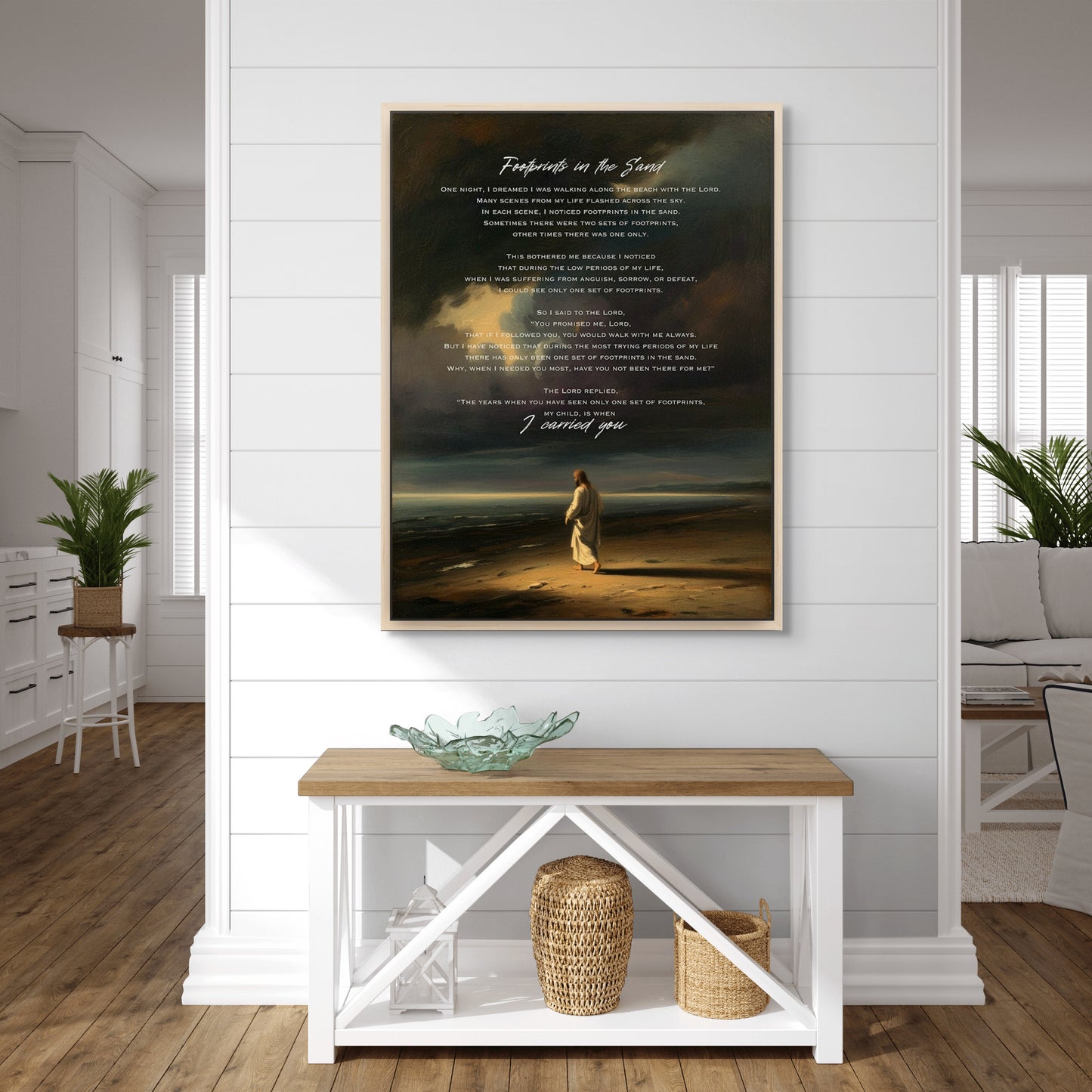 "Footprints in the Sand"
