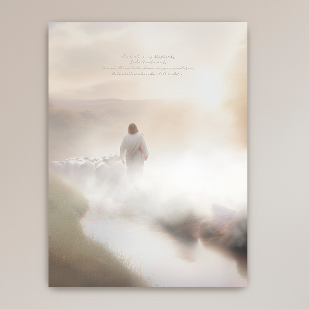 "Beside Still Waters: With Scripture"