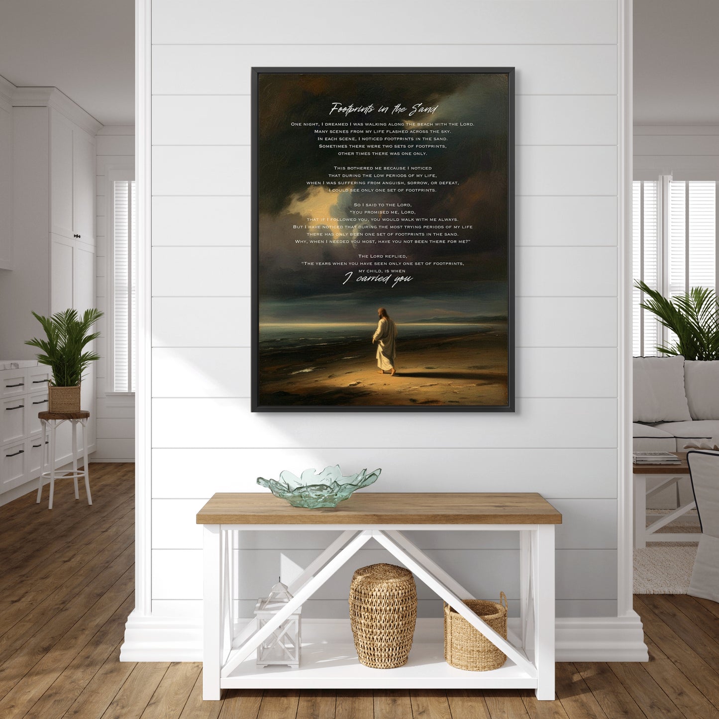 "Footprints in the Sand"