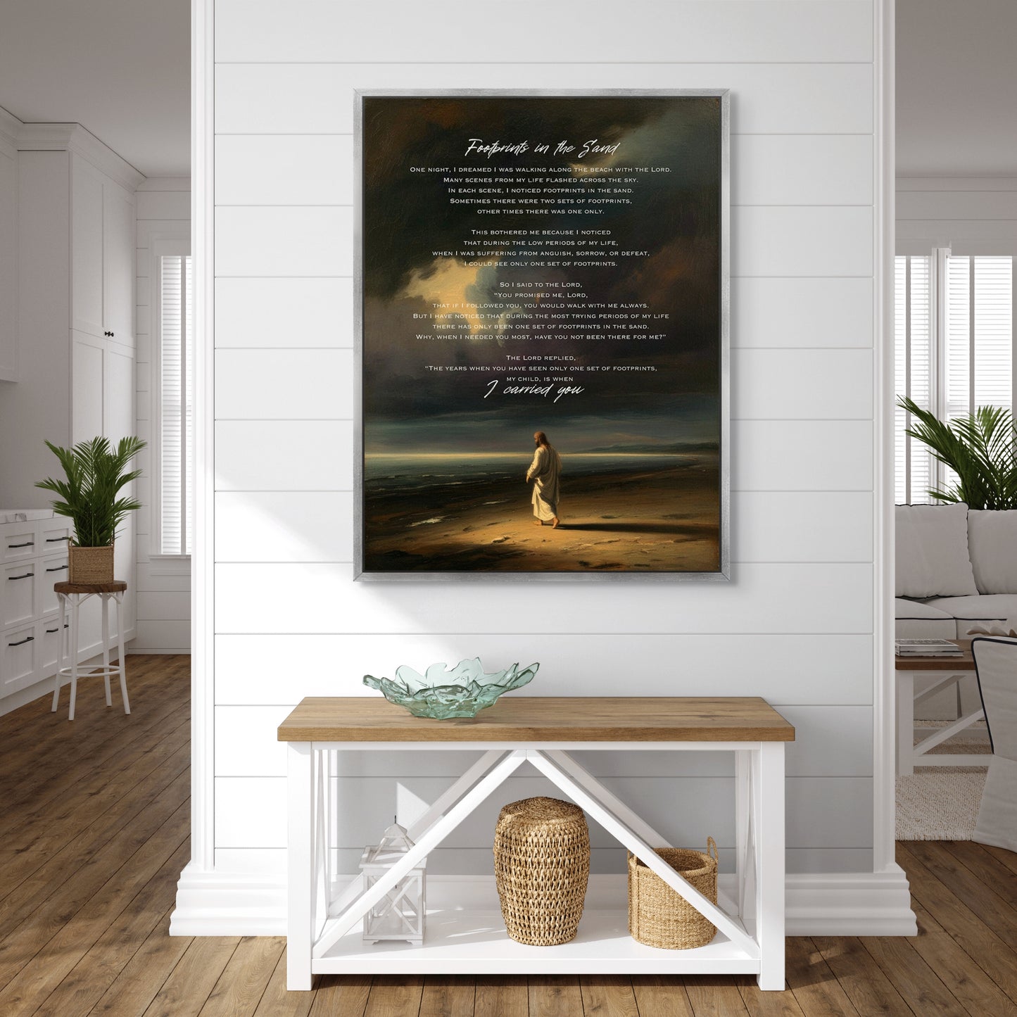 "Footprints in the Sand"