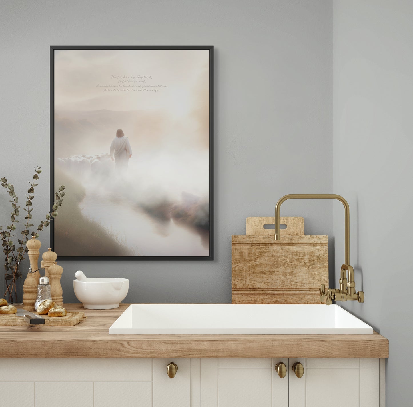 "Beside Still Waters: With Scripture"