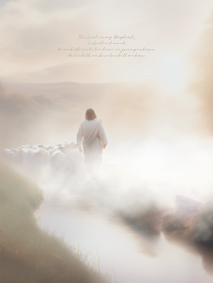 "Beside Still Waters: With Scripture"