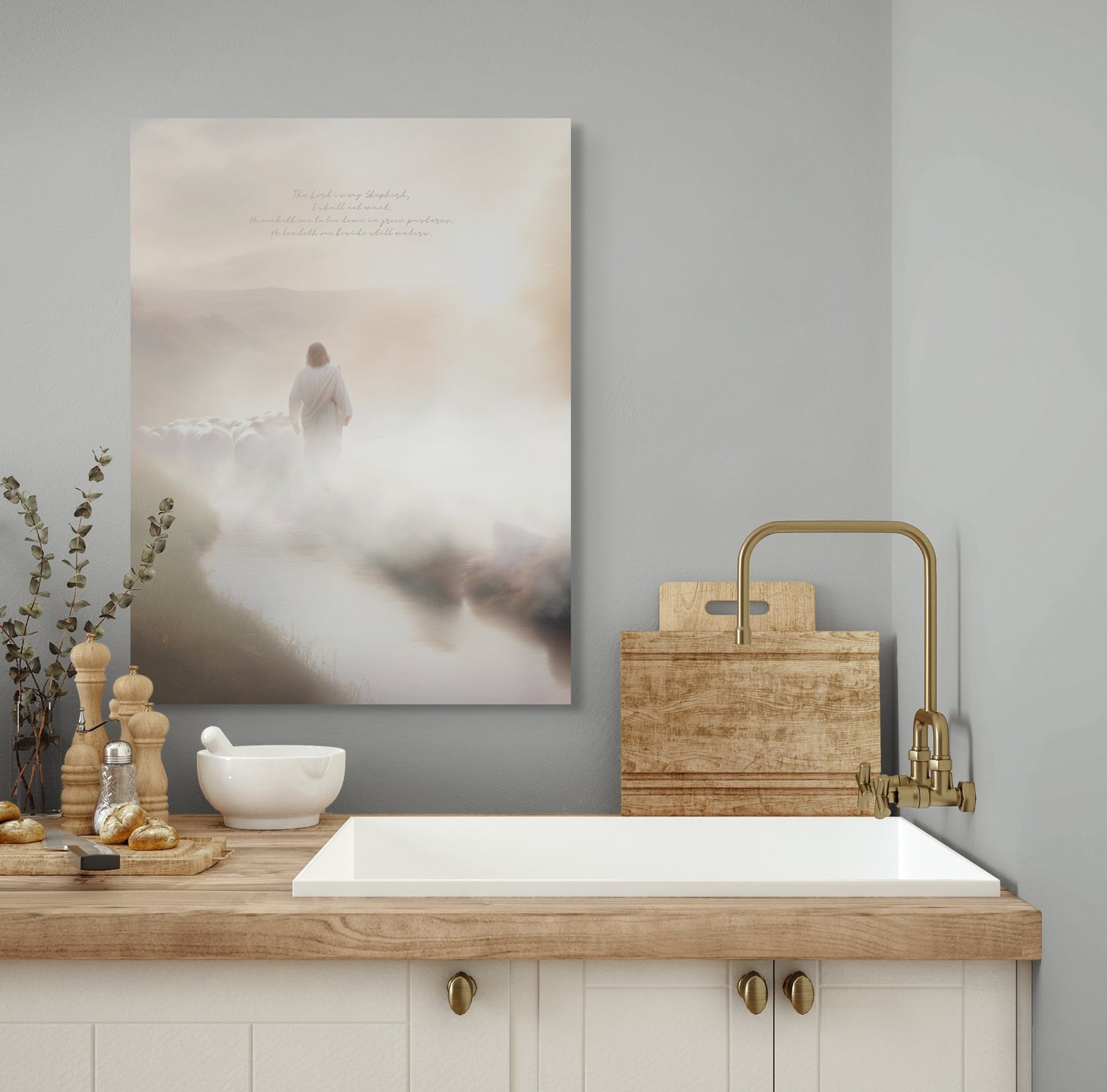 "Beside Still Waters: With Scripture"