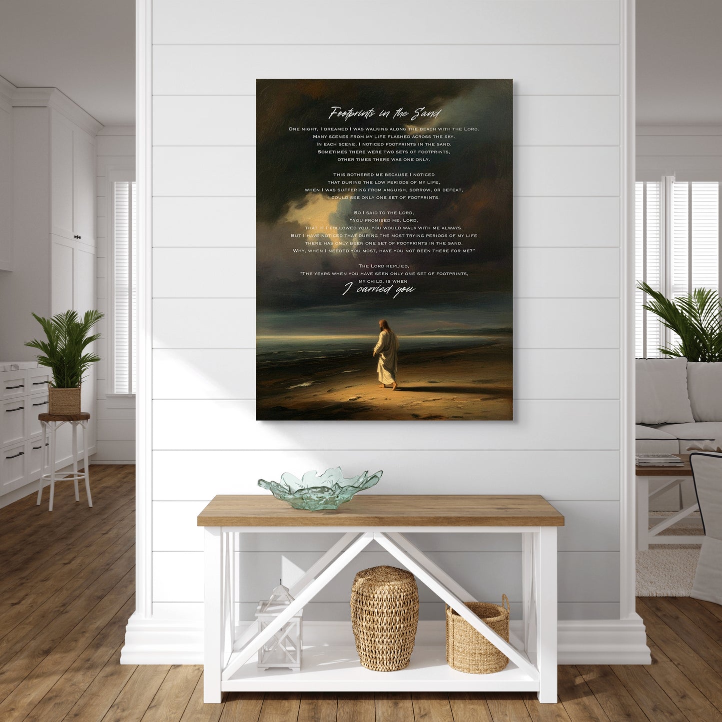 "Footprints in the Sand"