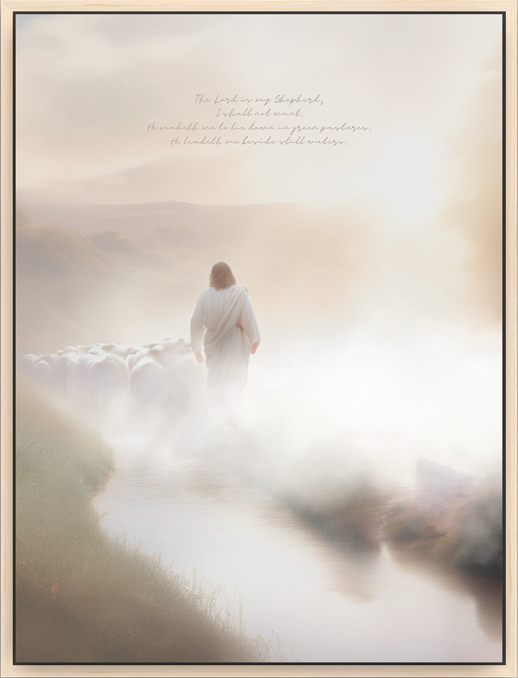 "Beside Still Waters: With Scripture"