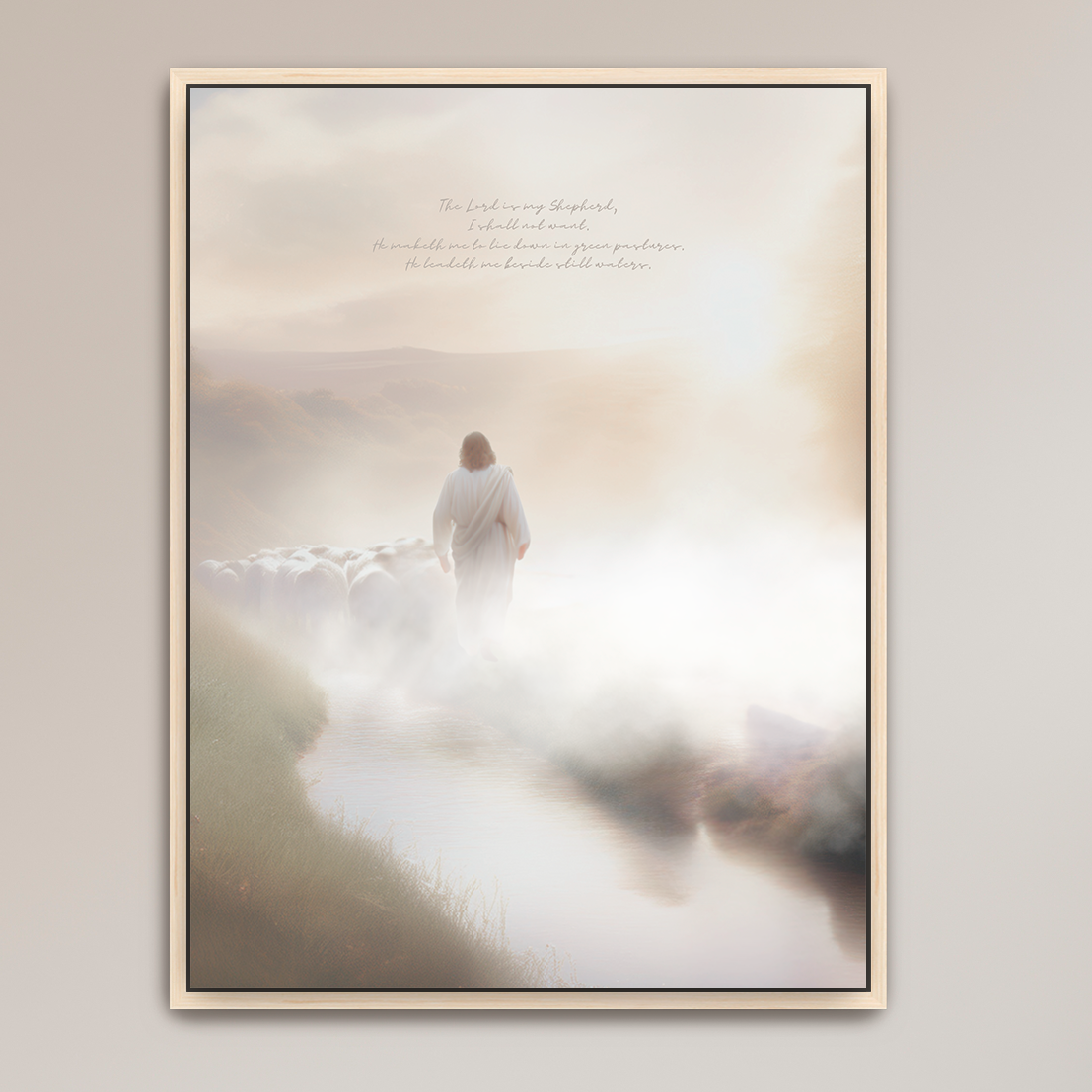 "Beside Still Waters: With Scripture"