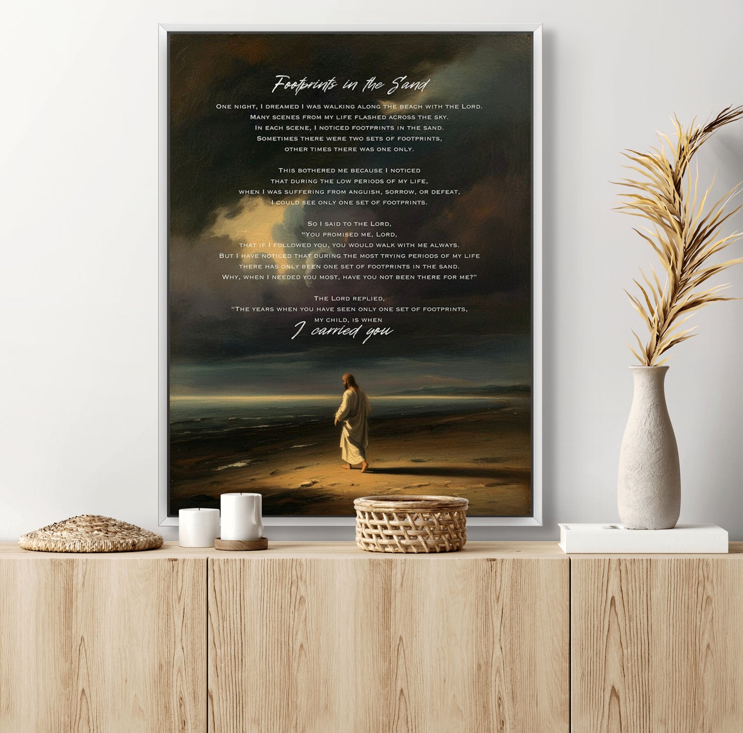 "Footprints in the Sand"