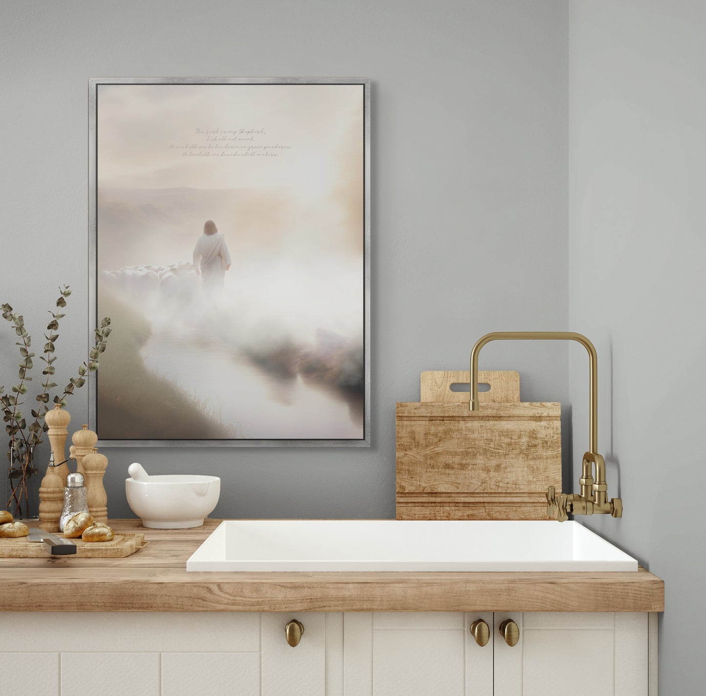 "Beside Still Waters: With Scripture"