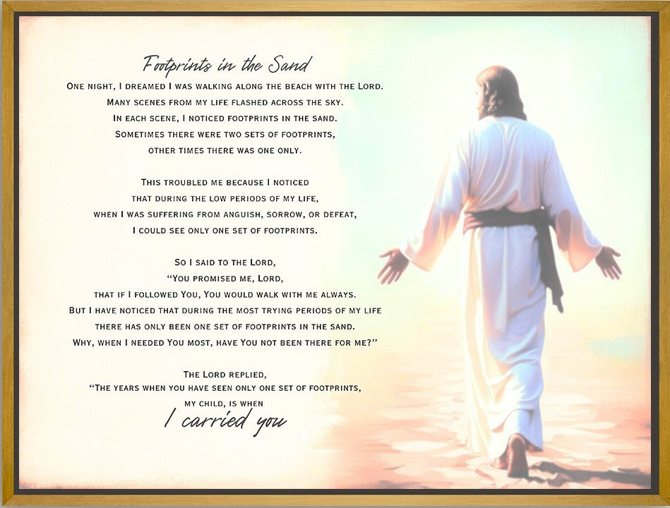 "Footprints in the Sand"