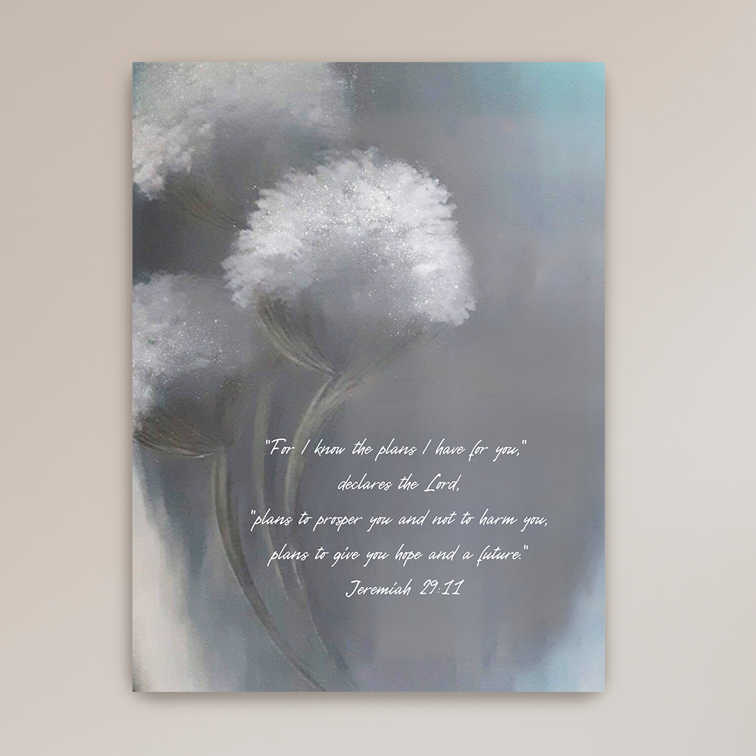 "For I Know the Plans I Have For You"