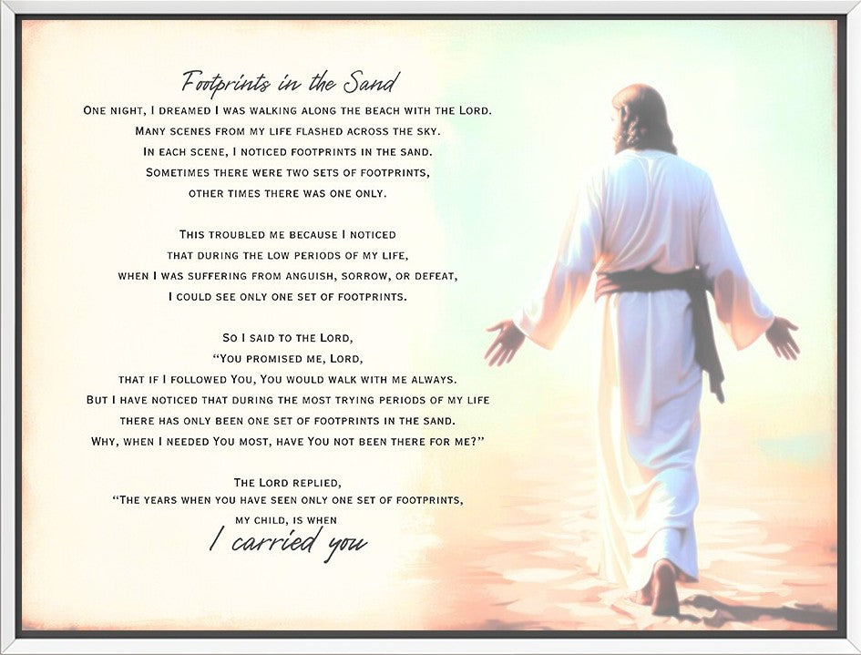 "Footprints in the Sand"