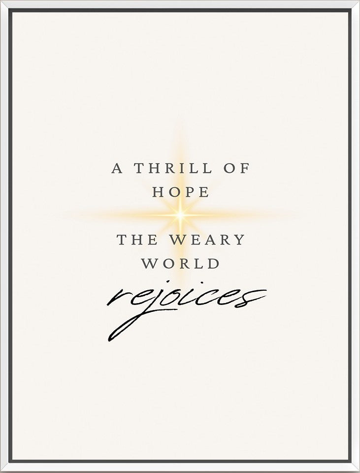 "The Weary World Rejoices"