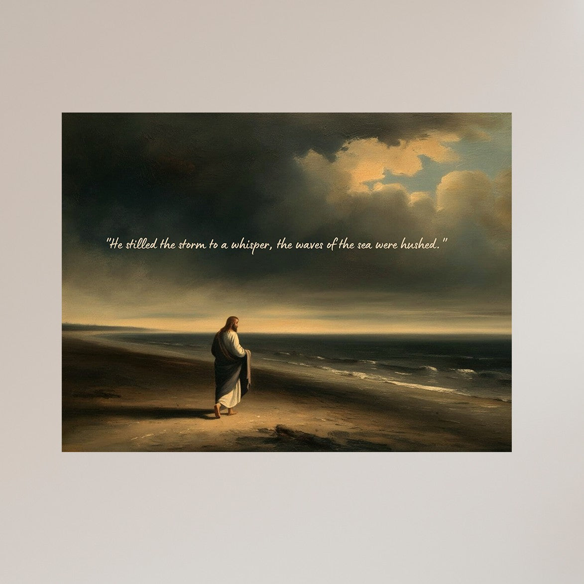 "He Stills the Storm"