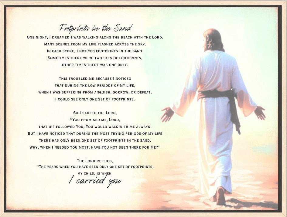 "Footprints in the Sand"