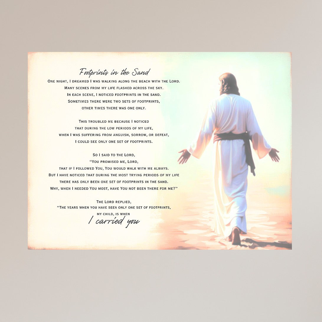 "Footprints in the Sand"