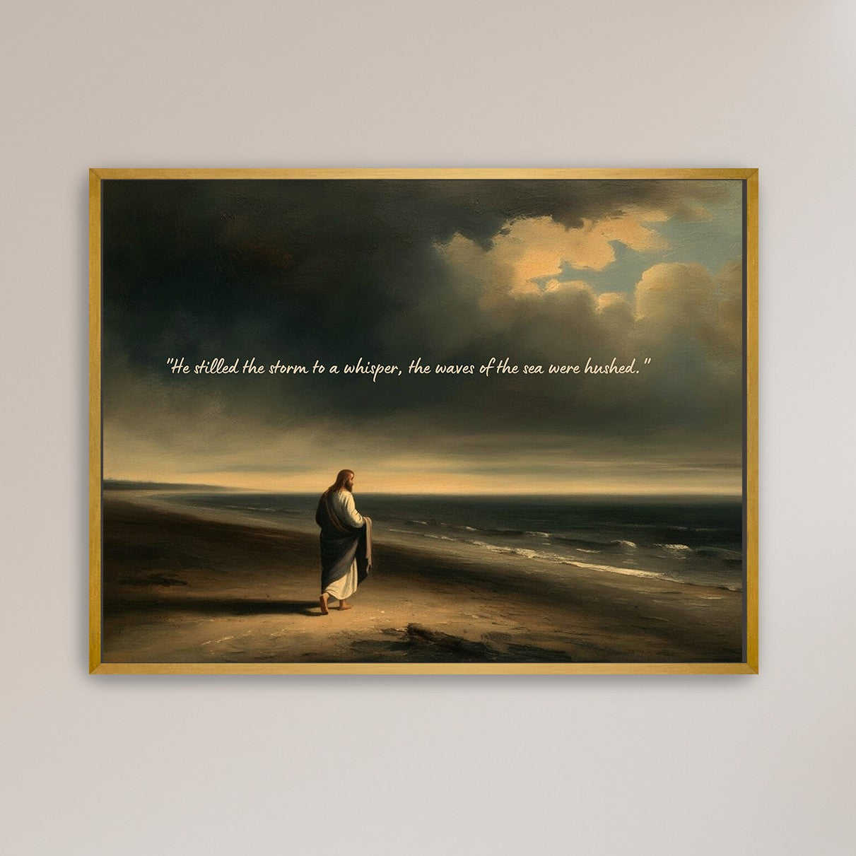 "He Stills the Storm"